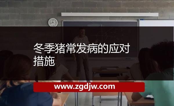冬季豬常發(fā)病的應(yīng)對(duì)措施 