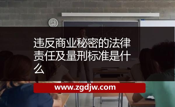 違反商業(yè)秘密的法律責(zé)任及量刑標(biāo)準(zhǔn)是什么
